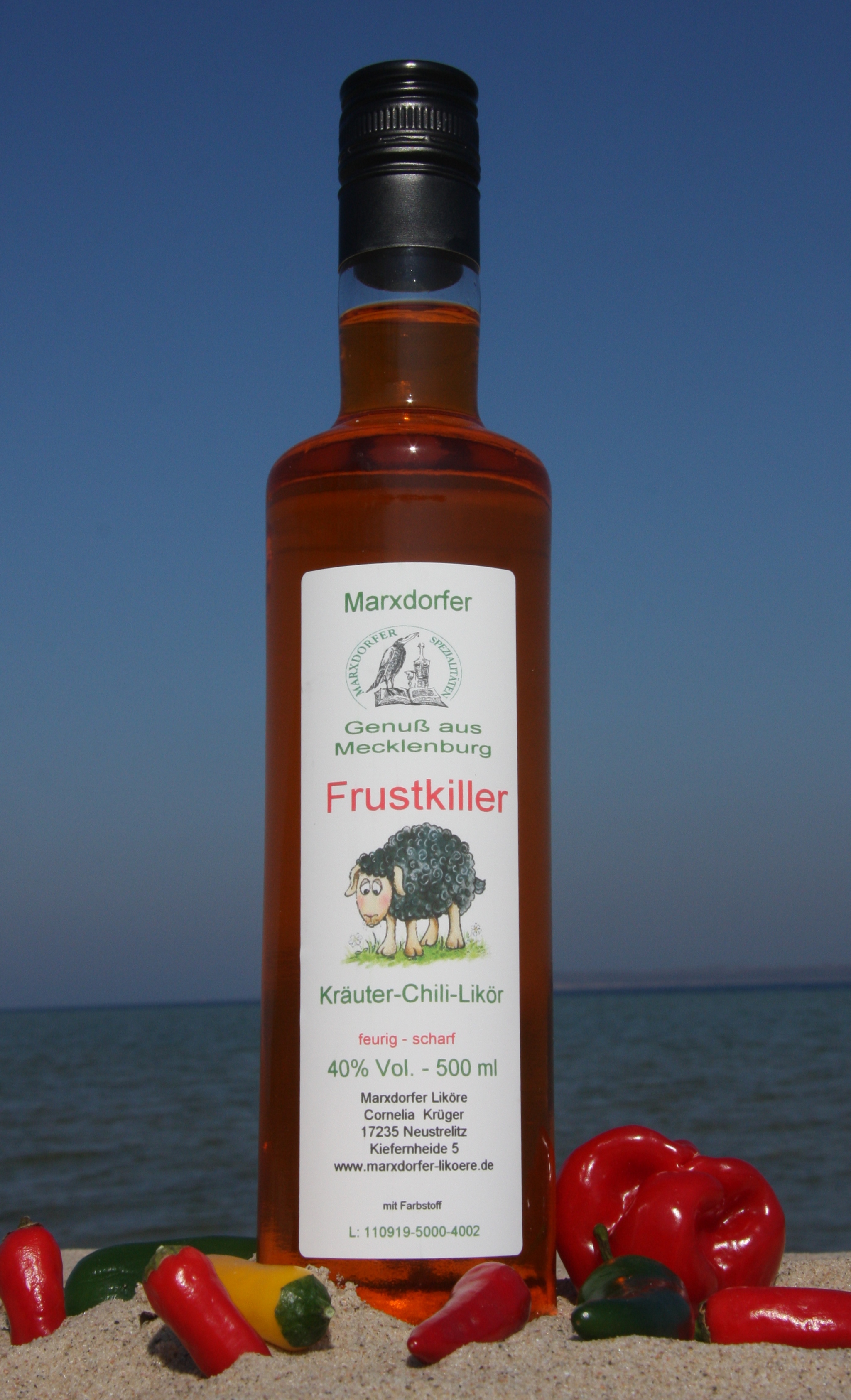 IMG_9742-Frustkiller Frustkiller 40 % Vol. Kräuter-Chili-Likör