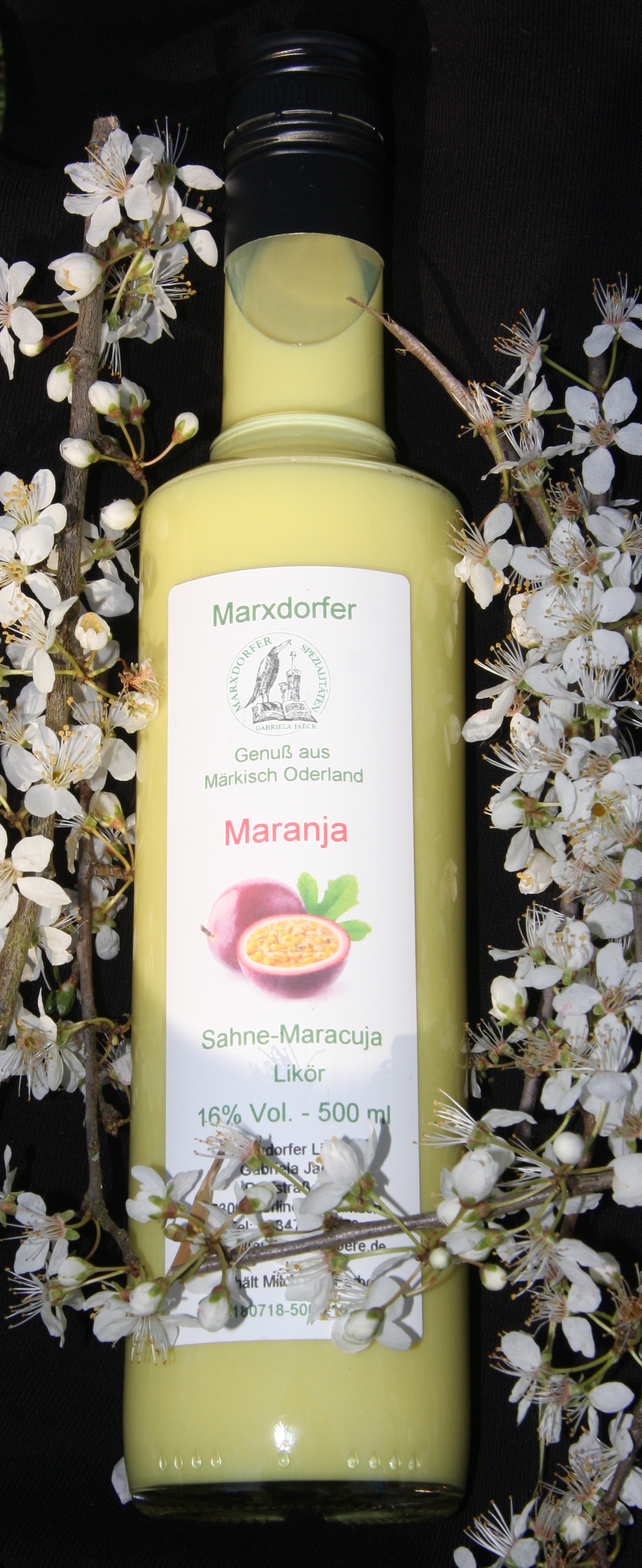 IMG_9630-Maranja Maranja 16%Vol.     Sahne-Maracuja-Likör